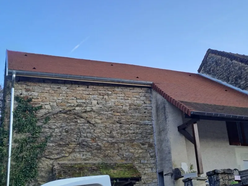 Terrasse extérieure carrelée par Légaut Construction